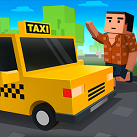 Taxi thành phố 3D.
