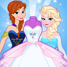 Thiết kế váy cưới cho Elsa và Anna